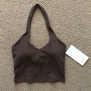 Lululemon align halter tank top size 4 final sale color Java